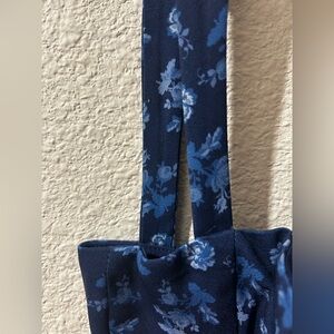House of CB Navy Blue Floral Bodysuit